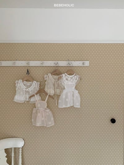 Bebe holic14｜(3m-18m) 玫瑰網紗罩裙7