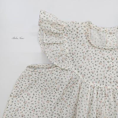 bebe nine19  (65cm-115cm) 2色天使寬鬆褲套裝6