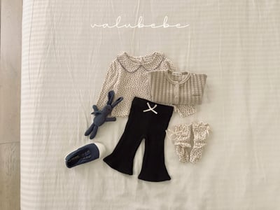 Valubebe46｜(65-90) 翻領碎花上衣7