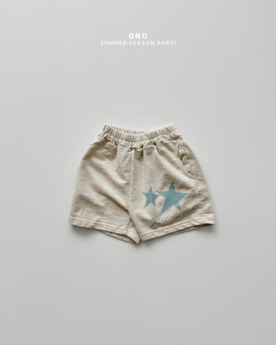 onu13｜(70cm-115cm) 星星印花棉褲5