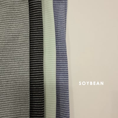 Soybean65｜(75cm-118cm) 條紋緊身褲3