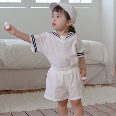 bebe nine36  (65cm-115cm) 3色海軍線條領套裝11