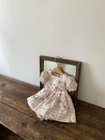 Anne Shirley29｜(3m-18m) 3色古典玫瑰花卉洋裝包屁17