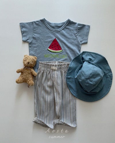 AOSTA14｜(6m-5y) 2款清涼西瓜印圖上衣8