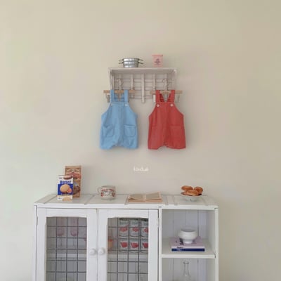 Fondue 21｜(65cm-75cm)  素色絨毛吊帶褲3