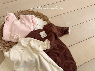 Valubebe36｜(65-80) 滾邊縮口連身衣17