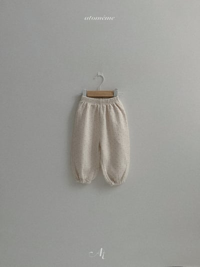 Atomeme21｜(70-110) 舒適休閒印花縮口褲10