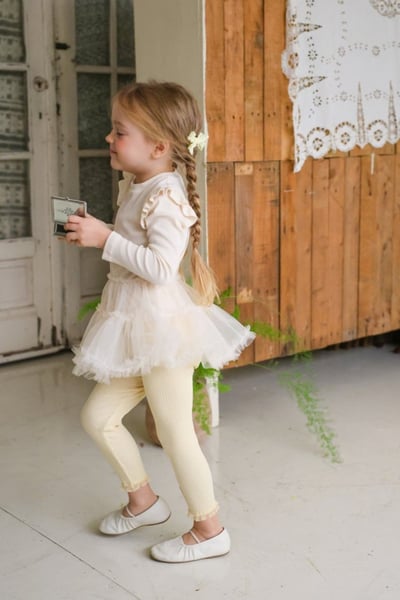 FLO56｜(75-140) 3色薄紗連身洋裝上衣14