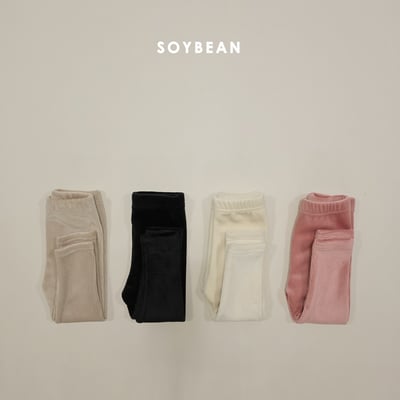 Soybean75｜(75cm-118cm) 絲絨緊身褲3