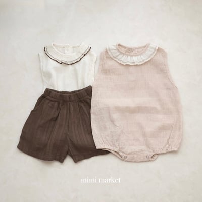 mimi market19 (75-85cm)  皺皺無袖套裝6