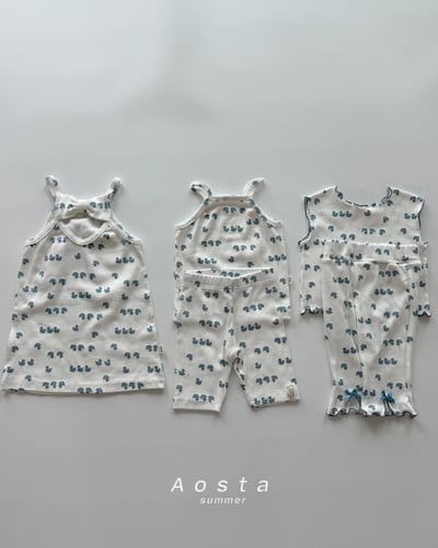 AOSTA49｜(6m-5y) 4款羅紋細肩小可愛17