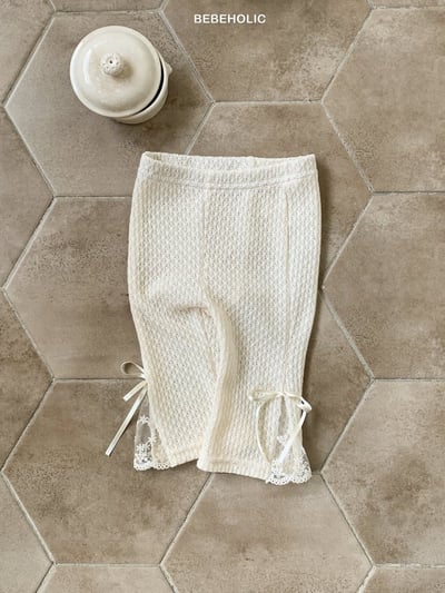 Bebe holic04｜(3m-18m) 百合花邊褲10