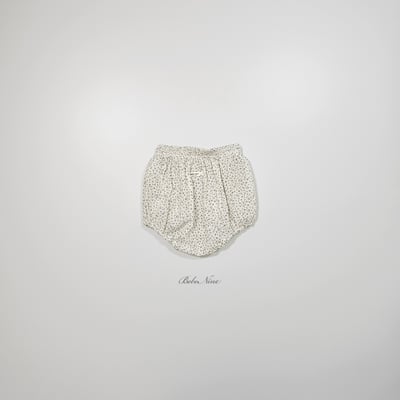bebe nine10  (6m-24m) 4色可愛小碎花包屁褲8