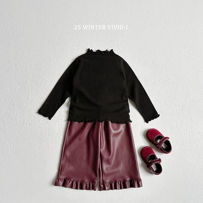 vivid74｜(78cm-125cm) 棉質捲邊上衣9