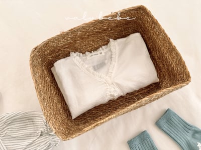 Valubebe 36｜(65-90cm) 壓花蕾絲外套7