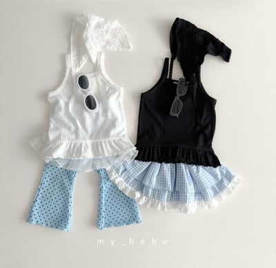 my_bebe29｜(80-120cm) 波點喇叭褲8