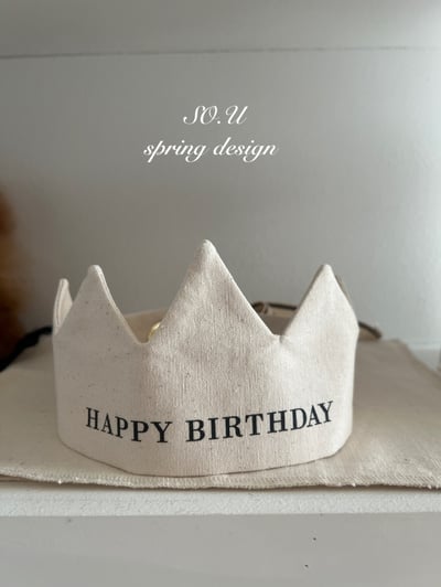 SO.U01｜(free) 皇冠生日帽8