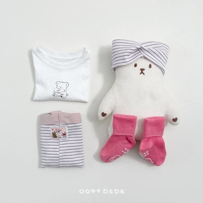 Oottbebe04｜(Free)  條紋髮帶4