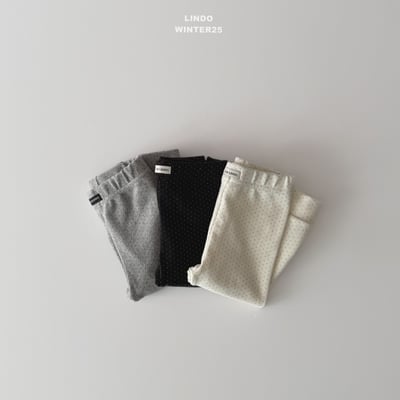 Lindo58｜(80cm-125cm) 波點緊身束口褲9