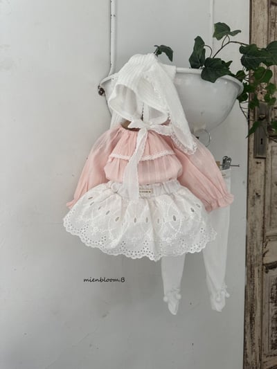 Bloom.b36｜(0m-18m) 蝴蝶緞帶褲襪8