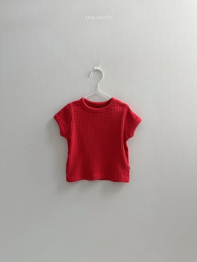 MiniRobe25｜(70-110) 羅紋短袖上衣4