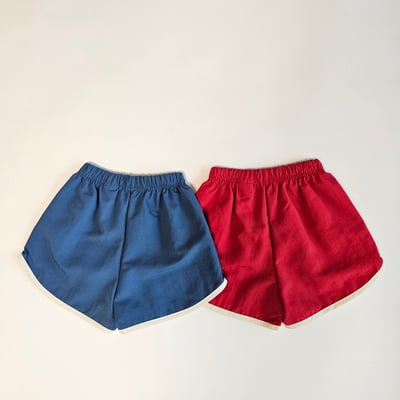 1st blue14｜(~93-118cm) 撞色短褲7