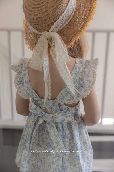 M-KIDS47｜(65-115cm) 蕾絲草帽18