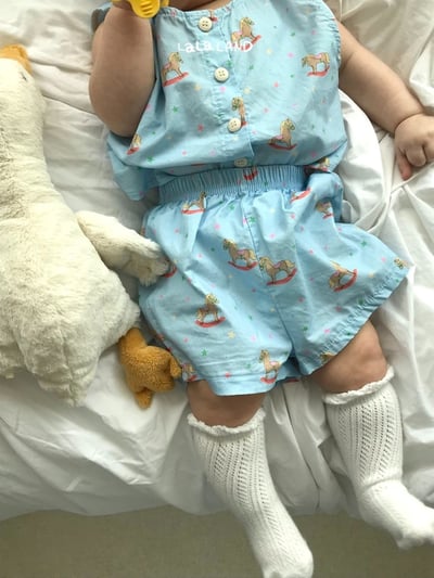 lala land19｜(3m-18m) 2色滿版小木馬短褲2