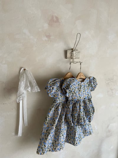 Anne Shirley39｜(1y-5y) 2色夏日刺繡花卉洋裝11