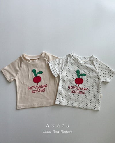 AOSTA29｜(6m-5y) 2款小蘿蔔圓領上衣1