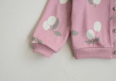 FLO19｜(75-140) 3色印花開襟外套24