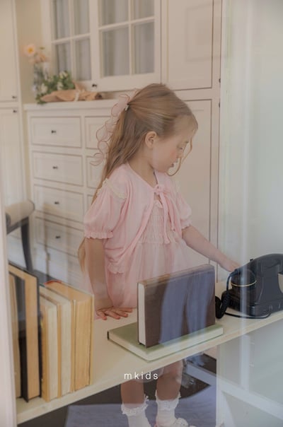 M-KIDS07｜(65-115cm) 浪漫綁帶洋裝12