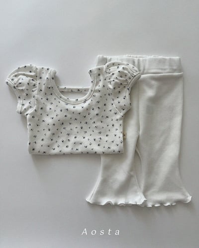 AOSTA05｜(6m-5y) 2色公主泡泡袖上衣16