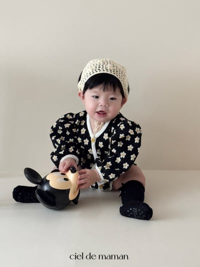 Cieldemaman｜(3-15m) 春天花朵包屁衣20