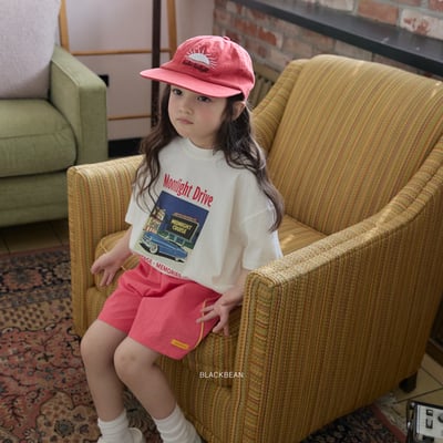 BEAN35｜(84-120cm)  汽車插畫上衣12