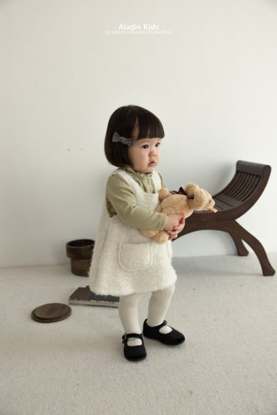 ALADIN11｜(75cm-114cm) 荷葉領邊鈕扣上衣16