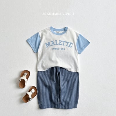 vivid71｜(78cm-125cm) 3款拼色袖套字母上衣15