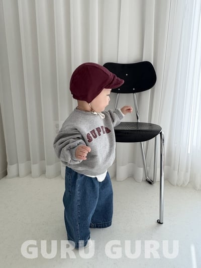 GURU GURU03｜(~1y-6y) 2色英字休閒上衣15