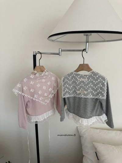 Bloom.b39｜(0m-7y) 蕾絲裙擺上衣14