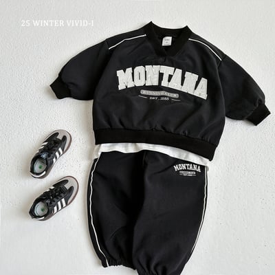 vivid64｜(78cm-125cm) V領運動風縮口袖上衣8