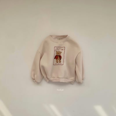 Fondue 18｜(75cm-120cm)  明信片小熊上衣3