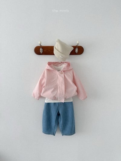 MiniRobe41｜(70-110) 休閒鈕扣連帽外套12