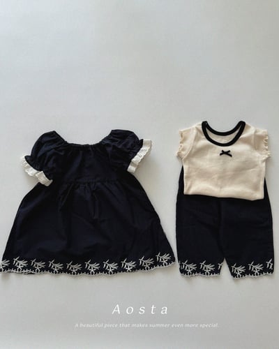 AOSTA17｜(6m-5y) 3款蕾絲刺繡長褲5