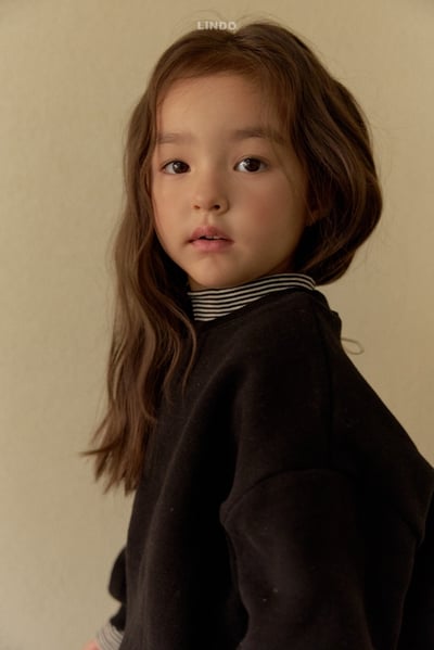 Lindo52｜(80cm-125cm) 緞帶休閒上衣19