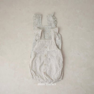 mimi market02 (75-85cm)  荷葉邊吊帶裝3