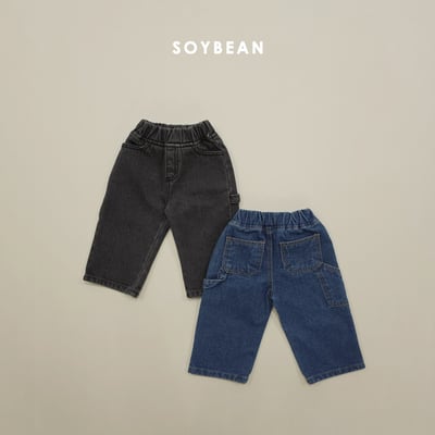 Soybean66｜(75cm-118cm) 工作風牛仔褲3