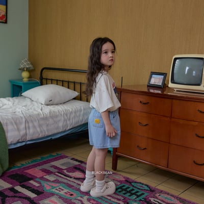 BEAN07｜(65-120cm) 牛仔口袋短褲15