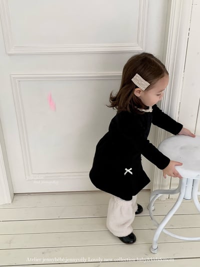 JE 639｜(80-110cm)  蝴蝶結百摺裙9