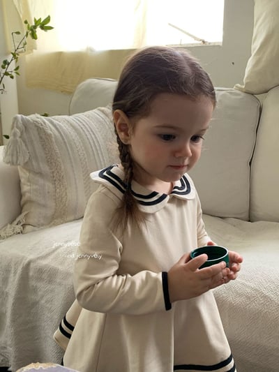 JE568｜(66-90cm) 水手領包屁衣20