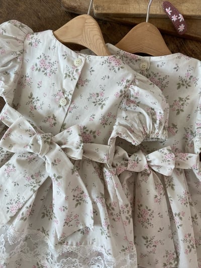 Anne Shirley15｜(1y-5y) 2色碎花方領洋裝15